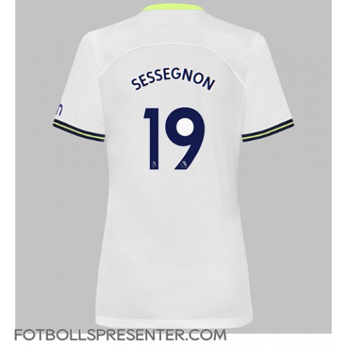 Tottenham Hotspur Ryan Sessegnon #19 Hemma Matchtröja Dam 2022-23 Kortärmad Tottenham Hotspur Ryan Sessegnon #19 Hemma Matchtröja Dam 2022-23 Kortärmad